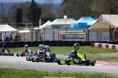 29 & 30/03/2025 : 2ème manche du Championnat du Sud au circuit d’Aigues-Vives (photos Stéphane Agnus) 2025 — karting