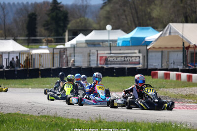 29 & 30/03/2025 : 2ème manche du Championnat du Sud au circuit d’Aigues-Vives (photos Stéphane Agnus) 2025 — karting