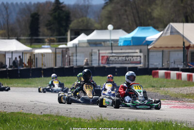 29 & 30/03/2025 : 2ème manche du Championnat du Sud au circuit d’Aigues-Vives (photos Stéphane Agnus) 2025 — karting