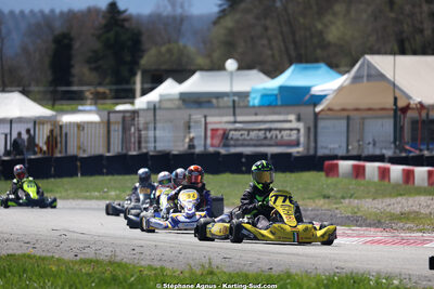 29 & 30/03/2025 : 2ème manche du Championnat du Sud au circuit d’Aigues-Vives (photos Stéphane Agnus) 2025 — karting