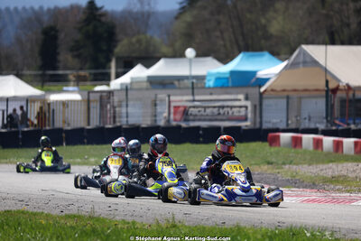 29 & 30/03/2025 : 2ème manche du Championnat du Sud au circuit d’Aigues-Vives (photos Stéphane Agnus) 2025 — karting