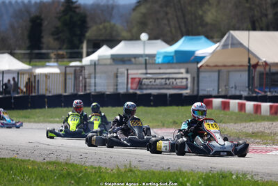 29 & 30/03/2025 : 2ème manche du Championnat du Sud au circuit d’Aigues-Vives (photos Stéphane Agnus) 2025 — karting