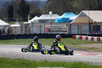 29 & 30/03/2025 : 2ème manche du Championnat du Sud au circuit d’Aigues-Vives (photos Stéphane Agnus) 2025 — karting