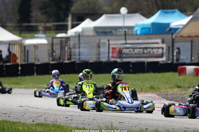 29 & 30/03/2025 : 2ème manche du Championnat du Sud au circuit d’Aigues-Vives (photos Stéphane Agnus) 2025 — karting