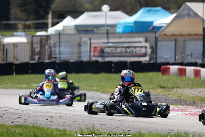 29 & 30/03/2025 : 2ème manche du Championnat du Sud au circuit d’Aigues-Vives (photos Stéphane Agnus) 2025 — karting