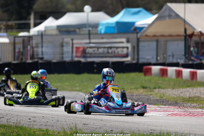 29 & 30/03/2025 : 2ème manche du Championnat du Sud au circuit d’Aigues-Vives (photos Stéphane Agnus) 2025 — karting