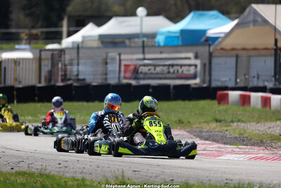 29 & 30/03/2025 : 2ème manche du Championnat du Sud au circuit d’Aigues-Vives (photos Stéphane Agnus) 2025 — karting