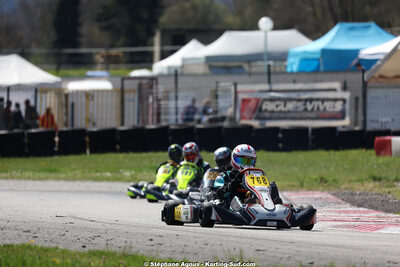29 & 30/03/2025 : 2ème manche du Championnat du Sud au circuit d’Aigues-Vives (photos Stéphane Agnus) 2025 — karting