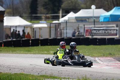 29 & 30/03/2025 : 2ème manche du Championnat du Sud au circuit d’Aigues-Vives (photos Stéphane Agnus) 2025 — karting