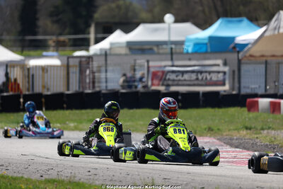 29 & 30/03/2025 : 2ème manche du Championnat du Sud au circuit d’Aigues-Vives (photos Stéphane Agnus) 2025 — karting