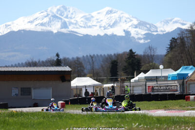 29 & 30/03/2025 : 2ème manche du Championnat du Sud au circuit d’Aigues-Vives (photos Stéphane Agnus) 2025 — karting