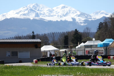 29 & 30/03/2025 : 2ème manche du Championnat du Sud au circuit d’Aigues-Vives (photos Stéphane Agnus) 2025 — karting