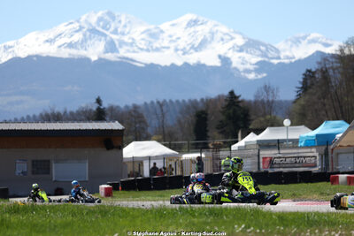 29 & 30/03/2025 : 2ème manche du Championnat du Sud au circuit d’Aigues-Vives (photos Stéphane Agnus) 2025 — karting