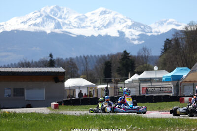 29 & 30/03/2025 : 2ème manche du Championnat du Sud au circuit d’Aigues-Vives (photos Stéphane Agnus) 2025 — karting