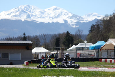 29 & 30/03/2025 : 2ème manche du Championnat du Sud au circuit d’Aigues-Vives (photos Stéphane Agnus) 2025 — karting