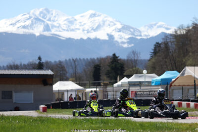 29 & 30/03/2025 : 2ème manche du Championnat du Sud au circuit d’Aigues-Vives (photos Stéphane Agnus) 2025 — karting