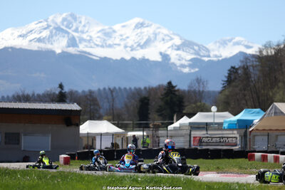 29 & 30/03/2025 : 2ème manche du Championnat du Sud au circuit d’Aigues-Vives (photos Stéphane Agnus) 2025 — karting