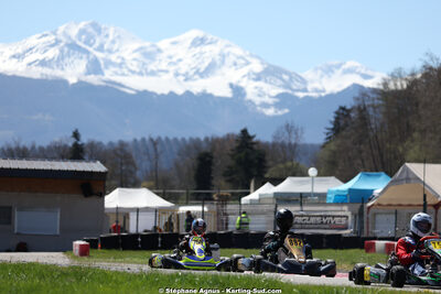 29 & 30/03/2025 : 2ème manche du Championnat du Sud au circuit d’Aigues-Vives (photos Stéphane Agnus) 2025 — karting