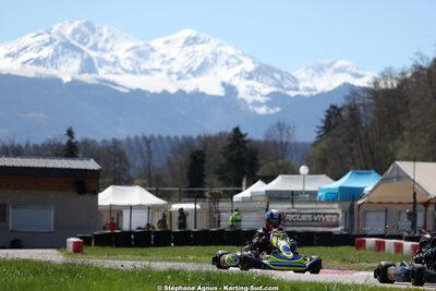 29 & 30/03/2025 : 2ème manche du Championnat du Sud au circuit d’Aigues-Vives (photos Stéphane Agnus) 2025 — karting