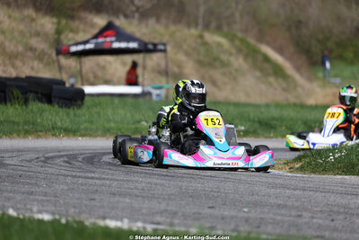 29 & 30/03/2025 : 2ème manche du Championnat du Sud au circuit d’Aigues-Vives (photos Stéphane Agnus) 2025 — karting