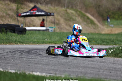 29 & 30/03/2025 : 2ème manche du Championnat du Sud au circuit d’Aigues-Vives (photos Stéphane Agnus) 2025 — karting
