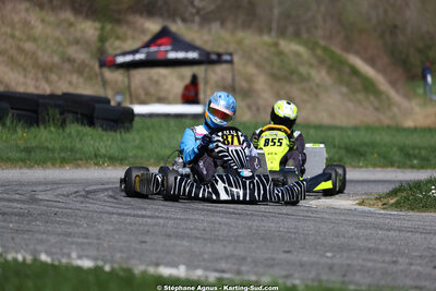 29 & 30/03/2025 : 2ème manche du Championnat du Sud au circuit d’Aigues-Vives (photos Stéphane Agnus) 2025 — karting