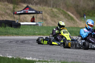 29 & 30/03/2025 : 2ème manche du Championnat du Sud au circuit d’Aigues-Vives (photos Stéphane Agnus) 2025 — karting