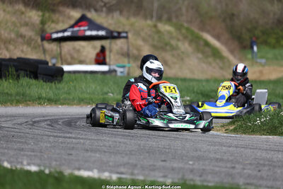 29 & 30/03/2025 : 2ème manche du Championnat du Sud au circuit d’Aigues-Vives (photos Stéphane Agnus) 2025 — karting