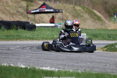 29 & 30/03/2025 : 2ème manche du Championnat du Sud au circuit d’Aigues-Vives (photos Stéphane Agnus) 2025 — karting