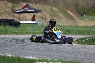29 & 30/03/2025 : 2ème manche du Championnat du Sud au circuit d’Aigues-Vives (photos Stéphane Agnus) 2025 — karting