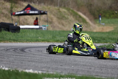 29 & 30/03/2025 : 2ème manche du Championnat du Sud au circuit d’Aigues-Vives (photos Stéphane Agnus) 2025 — karting