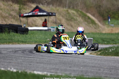 29 & 30/03/2025 : 2ème manche du Championnat du Sud au circuit d’Aigues-Vives (photos Stéphane Agnus) 2025 — karting