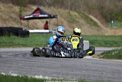 29 & 30/03/2025 : 2ème manche du Championnat du Sud au circuit d’Aigues-Vives (photos Stéphane Agnus) 2025 — karting