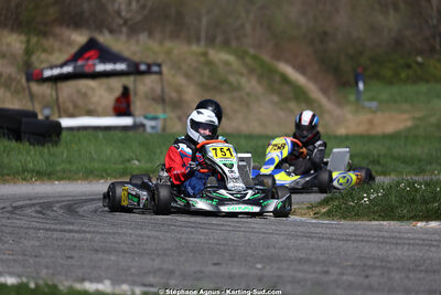 29 & 30/03/2025 : 2ème manche du Championnat du Sud au circuit d’Aigues-Vives (photos Stéphane Agnus) 2025 — karting