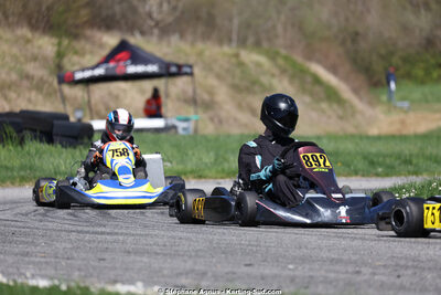 29 & 30/03/2025 : 2ème manche du Championnat du Sud au circuit d’Aigues-Vives (photos Stéphane Agnus) 2025 — karting