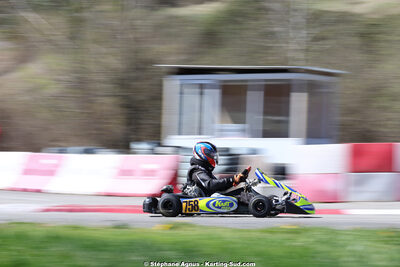 29 & 30/03/2025 : 2ème manche du Championnat du Sud au circuit d’Aigues-Vives (photos Stéphane Agnus) 2025 — karting