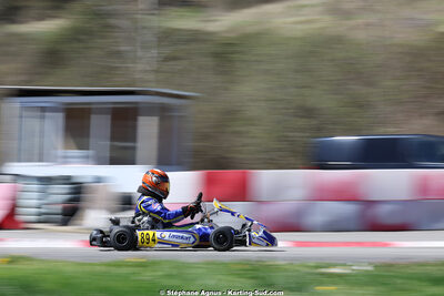 29 & 30/03/2025 : 2ème manche du Championnat du Sud au circuit d’Aigues-Vives (photos Stéphane Agnus) 2025 — karting