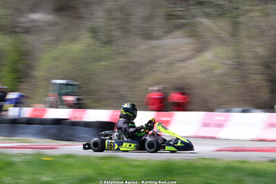 29 & 30/03/2025 : 2ème manche du Championnat du Sud au circuit d’Aigues-Vives (photos Stéphane Agnus) 2025 — karting