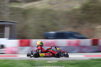 29 & 30/03/2025 : 2ème manche du Championnat du Sud au circuit d’Aigues-Vives (photos Stéphane Agnus) 2025 — karting