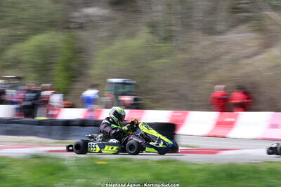 29 & 30/03/2025 : 2ème manche du Championnat du Sud au circuit d’Aigues-Vives (photos Stéphane Agnus) 2025 — karting