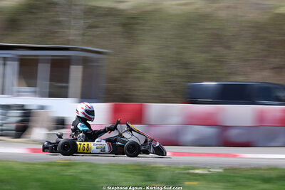 29 & 30/03/2025 : 2ème manche du Championnat du Sud au circuit d’Aigues-Vives (photos Stéphane Agnus) 2025 — karting
