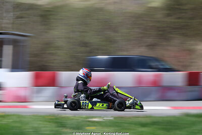 29 & 30/03/2025 : 2ème manche du Championnat du Sud au circuit d’Aigues-Vives (photos Stéphane Agnus) 2025 — karting