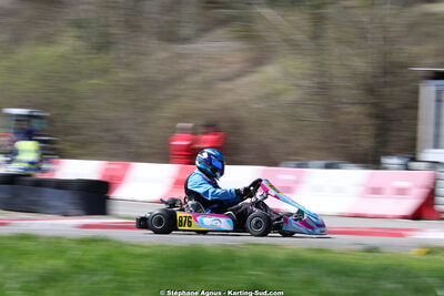29 & 30/03/2025 : 2ème manche du Championnat du Sud au circuit d’Aigues-Vives (photos Stéphane Agnus) 2025 — karting