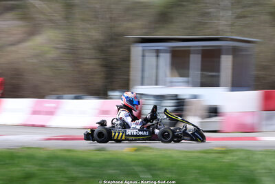 29 & 30/03/2025 : 2ème manche du Championnat du Sud au circuit d’Aigues-Vives (photos Stéphane Agnus) 2025 — karting