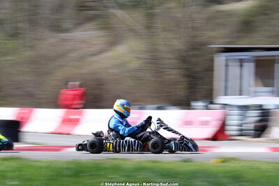 29 & 30/03/2025 : 2ème manche du Championnat du Sud au circuit d’Aigues-Vives (photos Stéphane Agnus) 2025 — karting