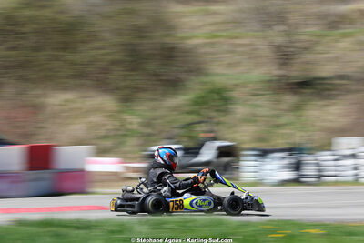 29 & 30/03/2025 : 2ème manche du Championnat du Sud au circuit d’Aigues-Vives (photos Stéphane Agnus) 2025 — karting
