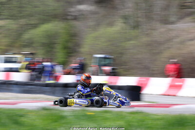 29 & 30/03/2025 : 2ème manche du Championnat du Sud au circuit d’Aigues-Vives (photos Stéphane Agnus) 2025 — karting