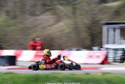 29 & 30/03/2025 : 2ème manche du Championnat du Sud au circuit d’Aigues-Vives (photos Stéphane Agnus) 2025 — karting