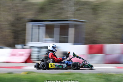 29 & 30/03/2025 : 2ème manche du Championnat du Sud au circuit d’Aigues-Vives (photos Stéphane Agnus) 2025 — karting