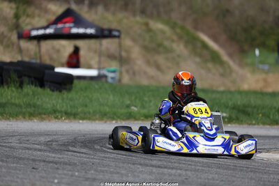 29 & 30/03/2025 : 2ème manche du Championnat du Sud au circuit d’Aigues-Vives (photos Stéphane Agnus) 2025 — karting